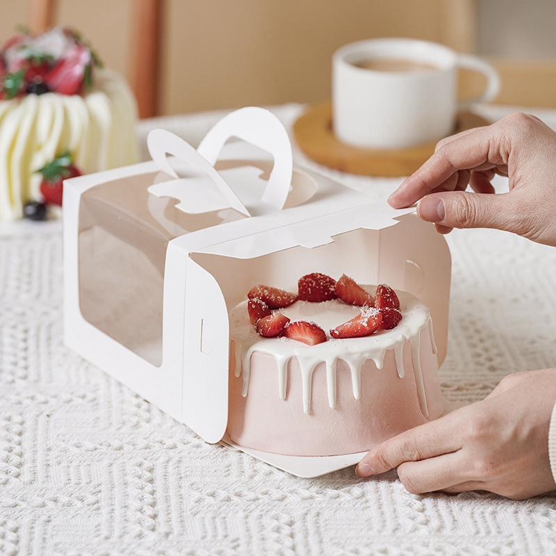10Pcs Cake Box with Clear Wind - огляд і ціна Wedding Cake Supply
