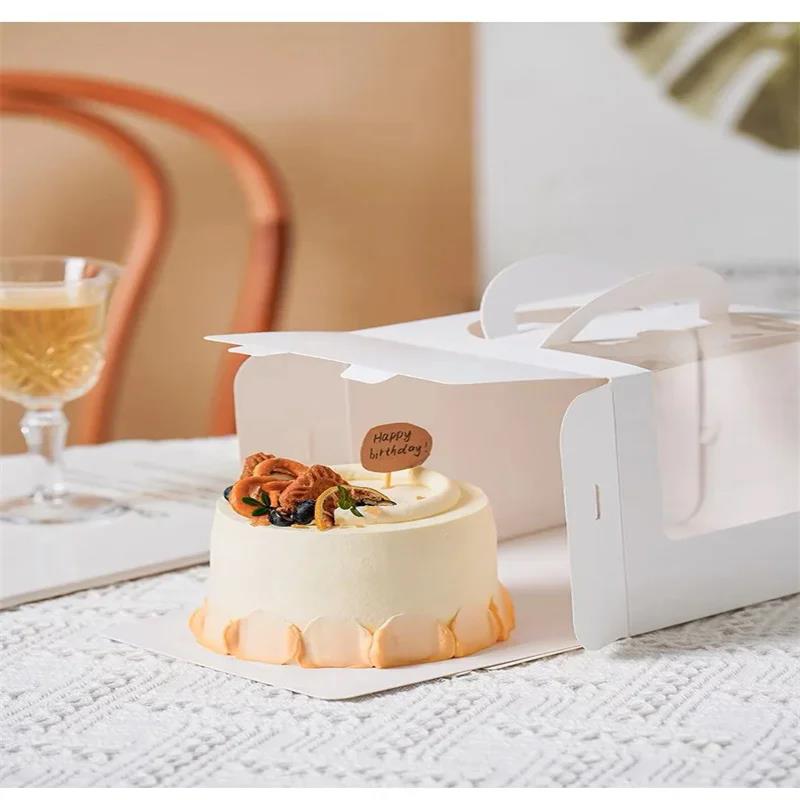 10Pcs Cake Box with Clear Wind - огляд і ціна Wedding Cake Supply