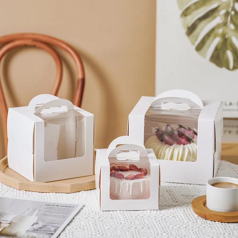 10Pcs Cake Box with Clear Wind - огляд і ціна Wedding Cake Supply