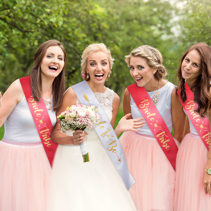 Bride Tribe Bridesmaids Sashes - огляд і ціна Bride Tribe Sash