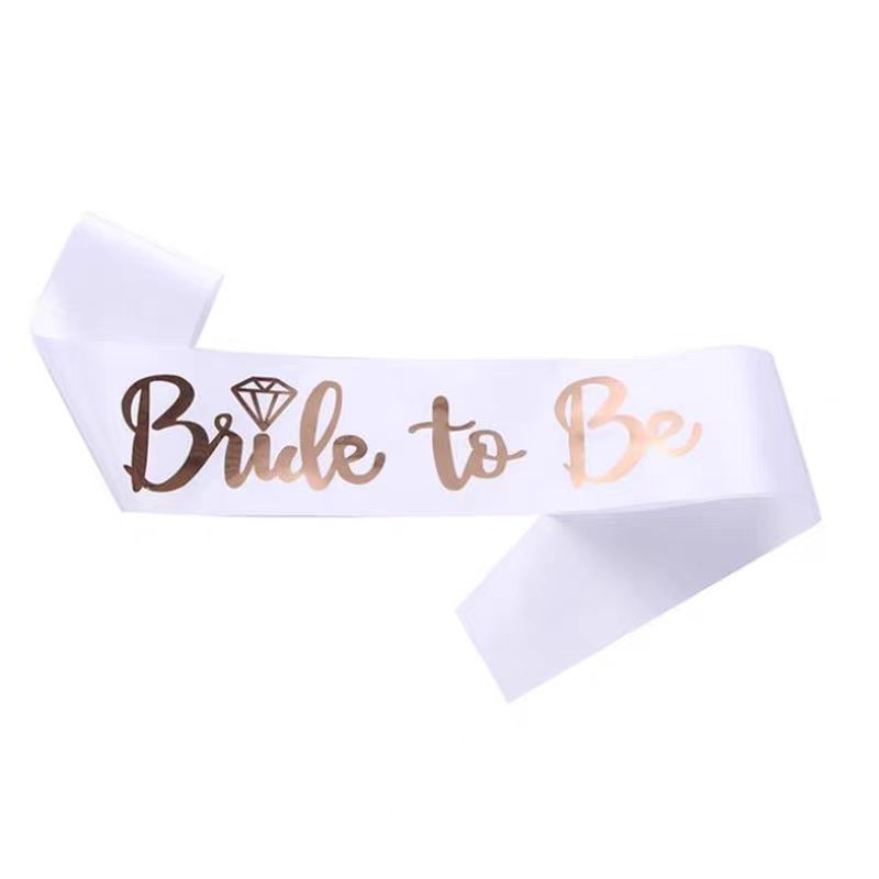 1Set Rose Gold Team Bride To B - огляд і ціна Bride Tribe Sash