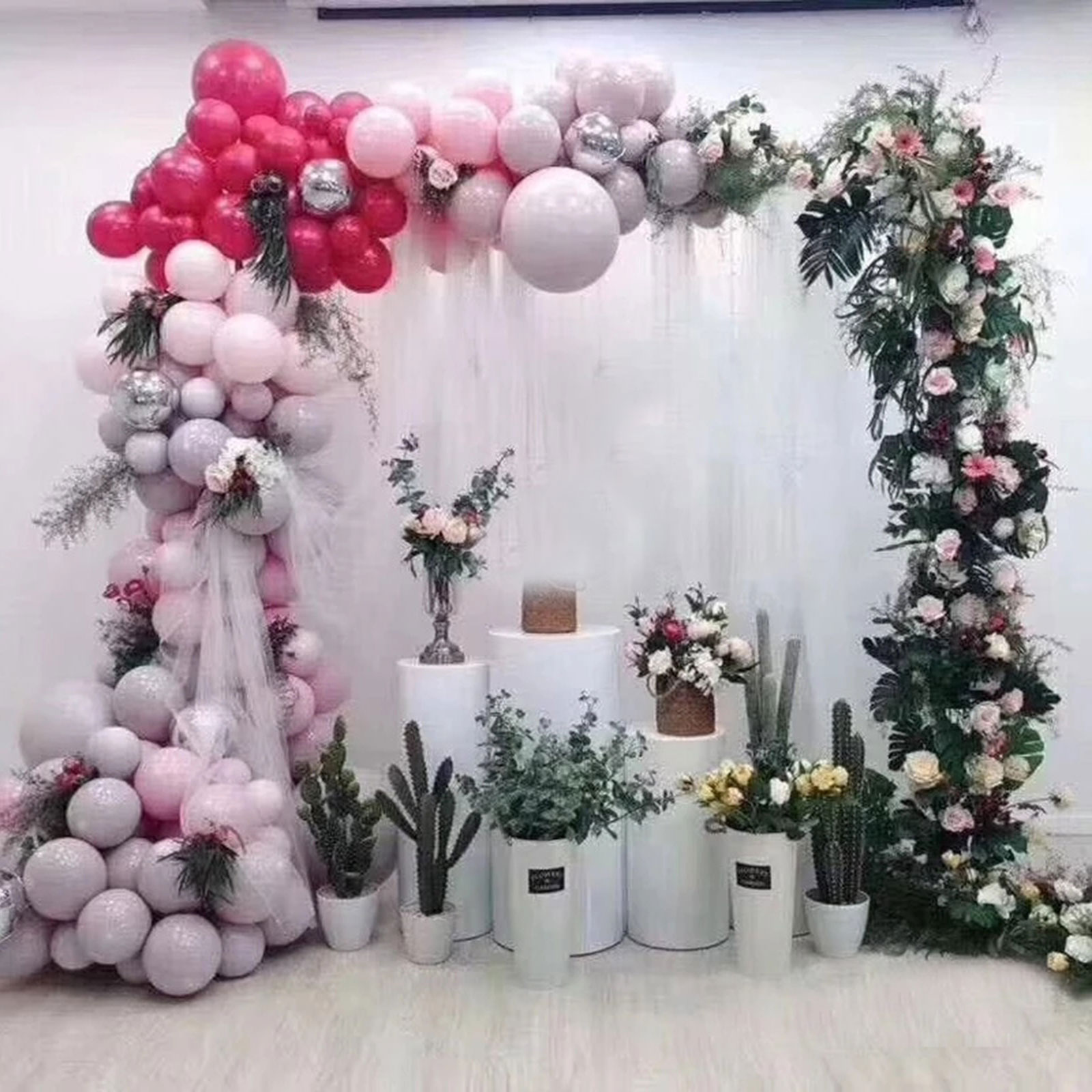 2.1x2m / 79x83inch Gold Weddin - огляд і ціна Wedding Balloon Arch