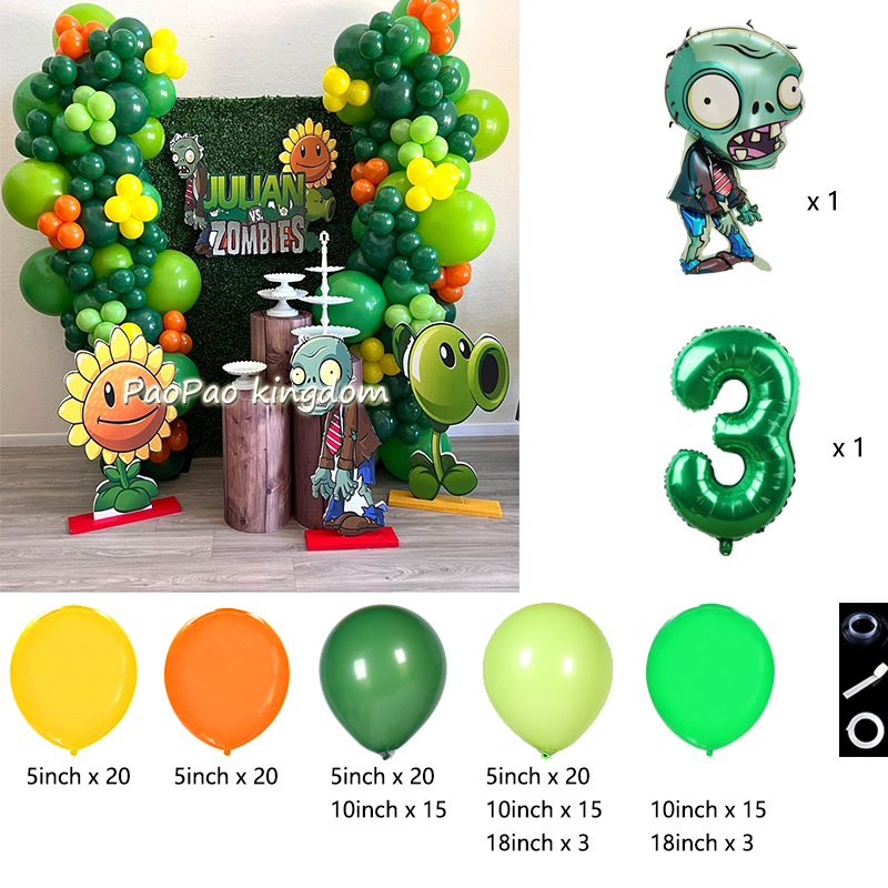 Plants Vs. Z-Zombies Balloons  - огляд і ціна Wedding Supply Kit