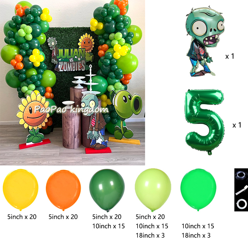 Plants Vs. Z-Zombies Balloons  - огляд і ціна Wedding Supply Kit