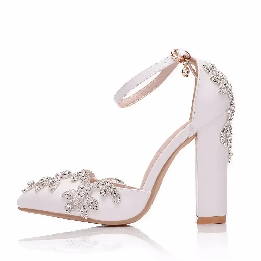 2026 Thick Heel Pointed Toe Sh - огляд і ціна Wedding Fx