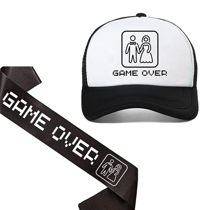 Groom To Be Sash Game Over Hat - огляд і ціна Bride Tribe Sash