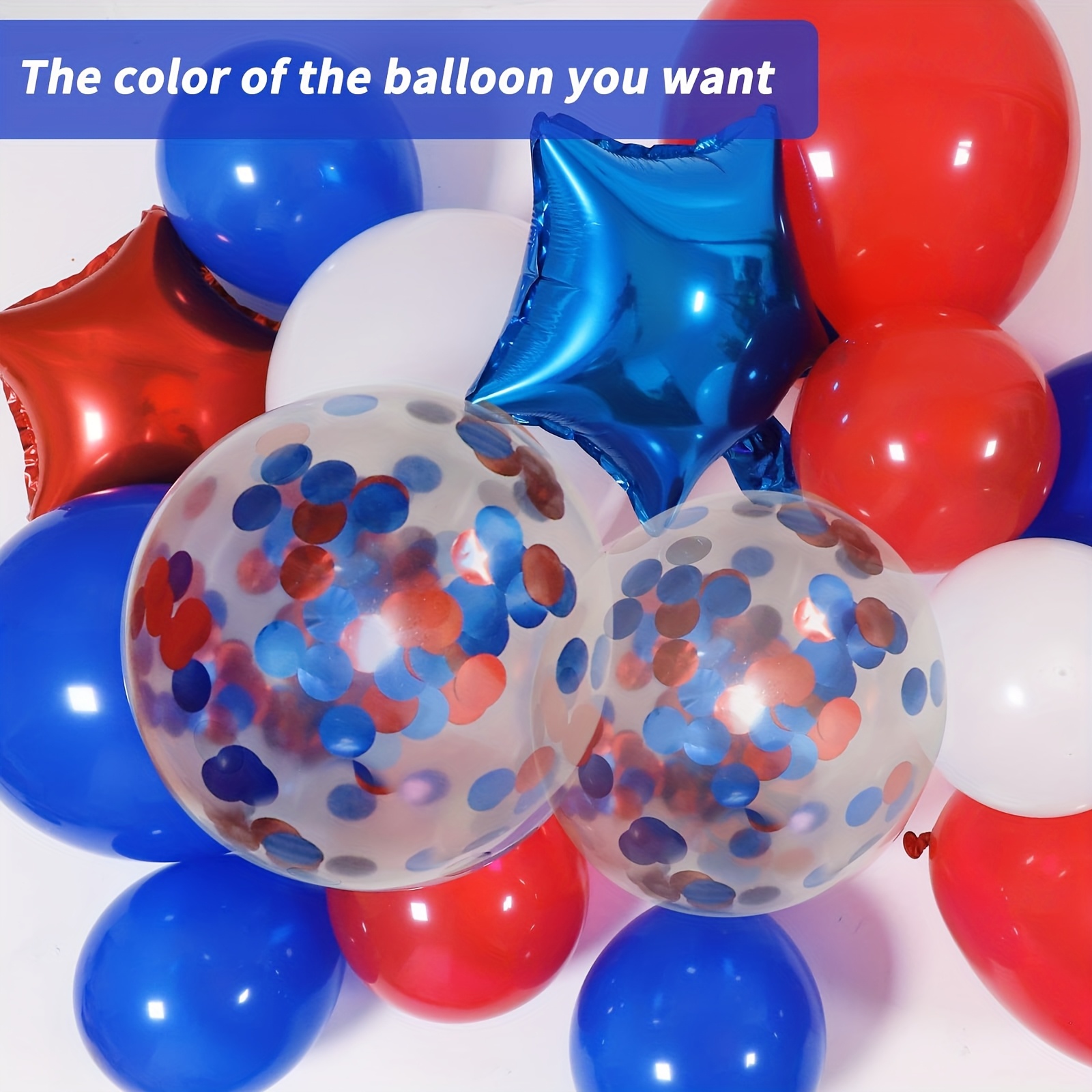 158pcs Red White Blue Patrioti - огляд і ціна Wedding Supply Kit