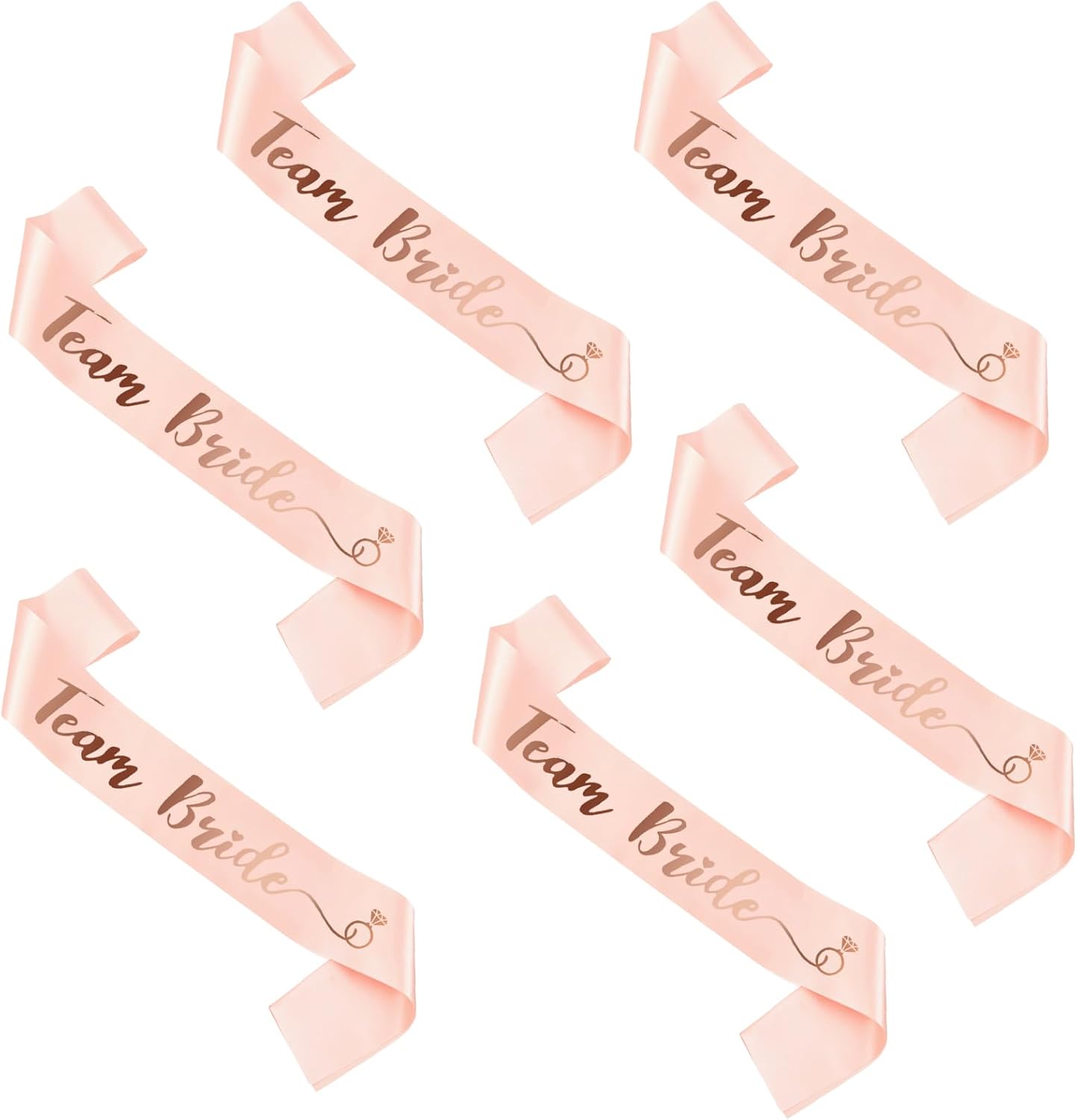 Team Bride Sash, 6 Team Bride  - огляд і ціна Bride Tribe Sash