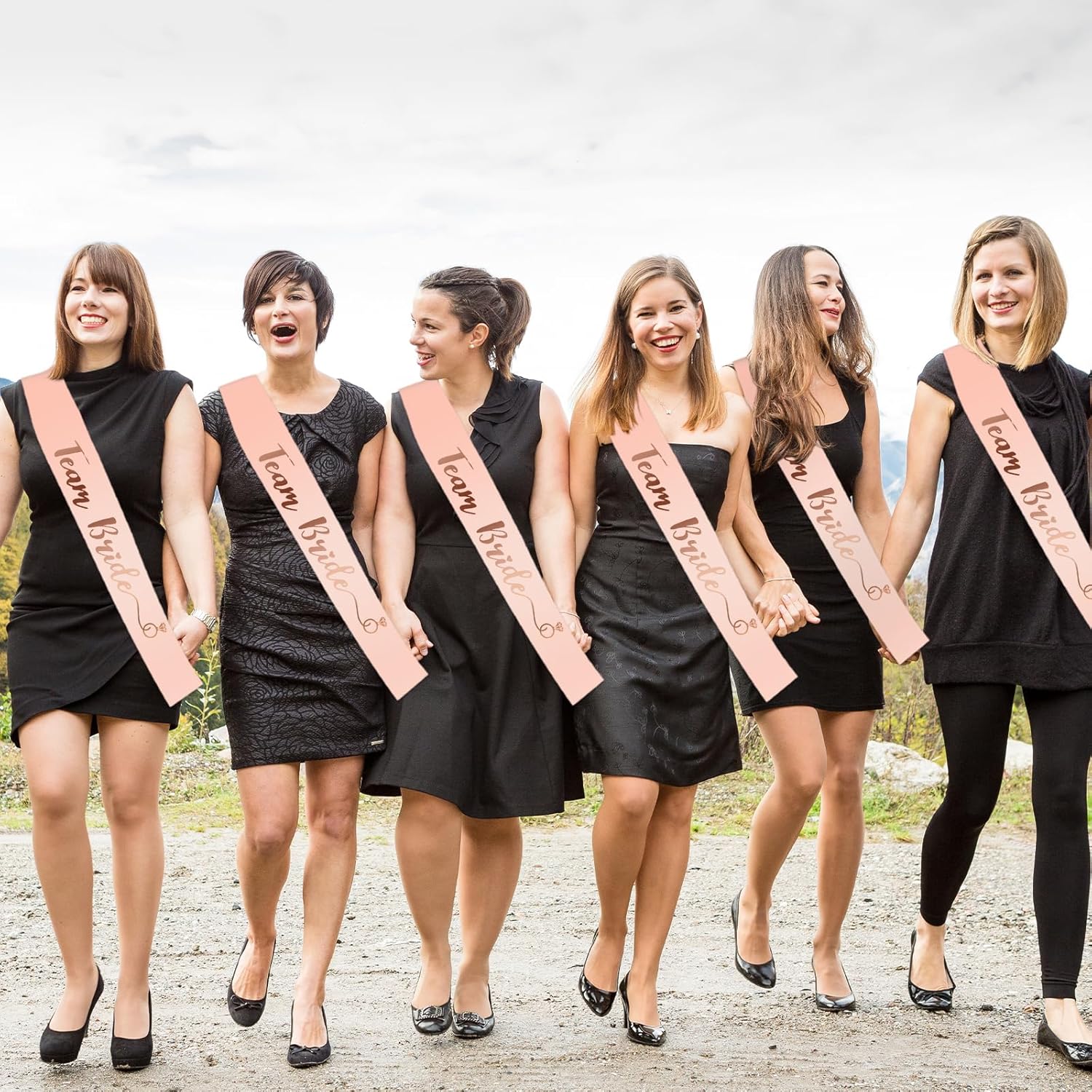 Team Bride Sash, 6 Team Bride  - огляд і ціна Bride Tribe Sash