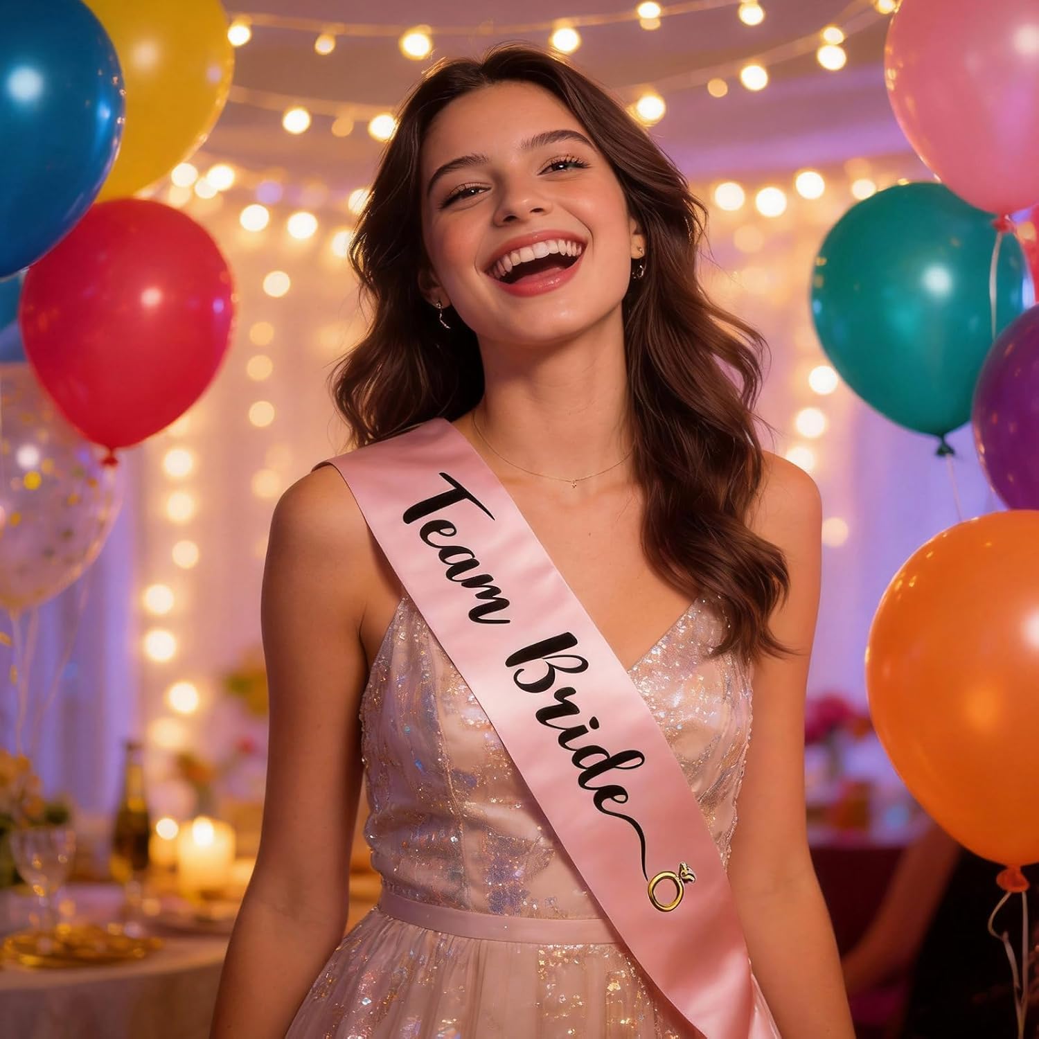 Team Bride Sash, 6 Team Bride  - огляд і ціна Bride Tribe Sash