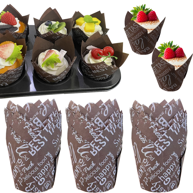 50Pcs/100Pcs Coffee-Themed Tul - огляд і ціна Wedding Cake Supply