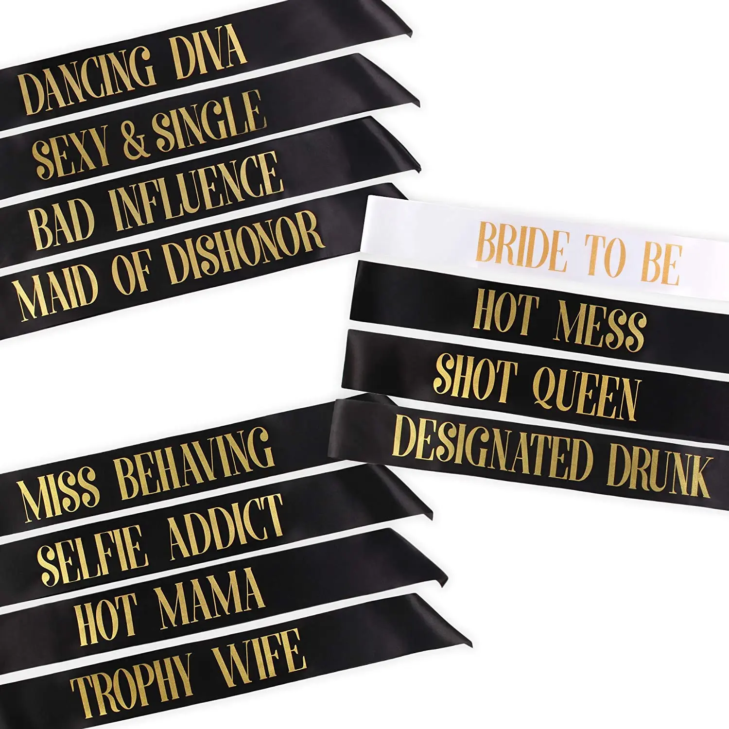 7/12/18pcs Bride To Be Team Br - огляд і ціна Bride Tribe Sash
