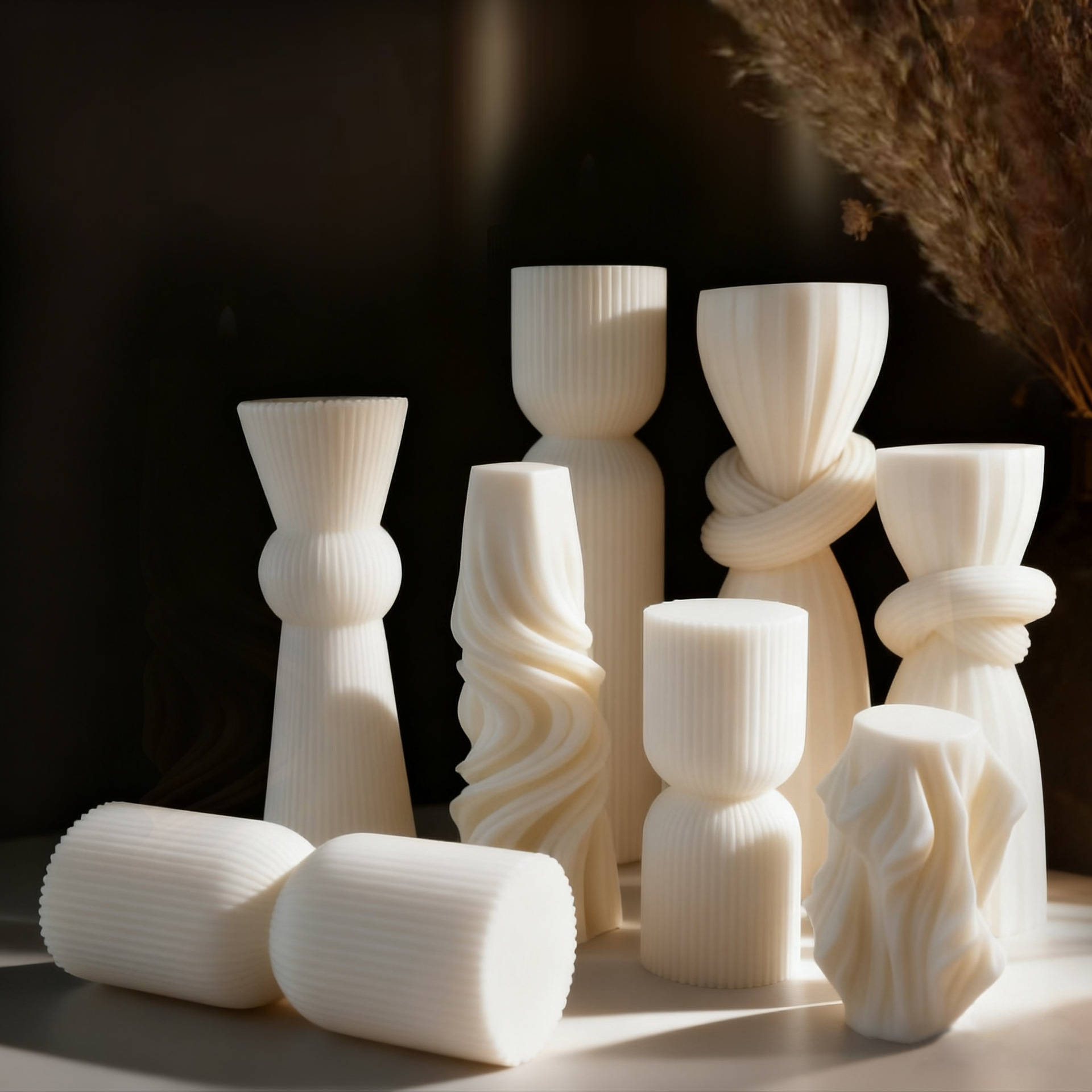 Nordic Minimalist White Scente - огляд і ціна Unity Candle Set