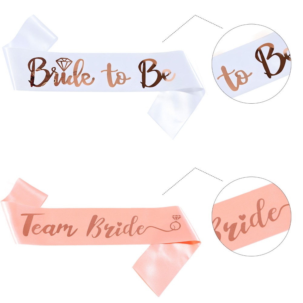 Set 13pcs Bachelorette Party S - огляд і ціна Bride Tribe Sash