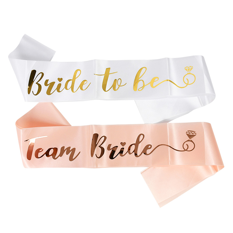 1Set Bride To Be Team Bride Sa - огляд і ціна Bride Tribe Sash