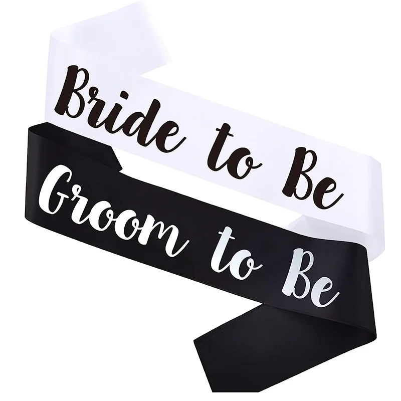Groom Bride to Be Sash Bridal  - огляд і ціна Bride Tribe Sash
