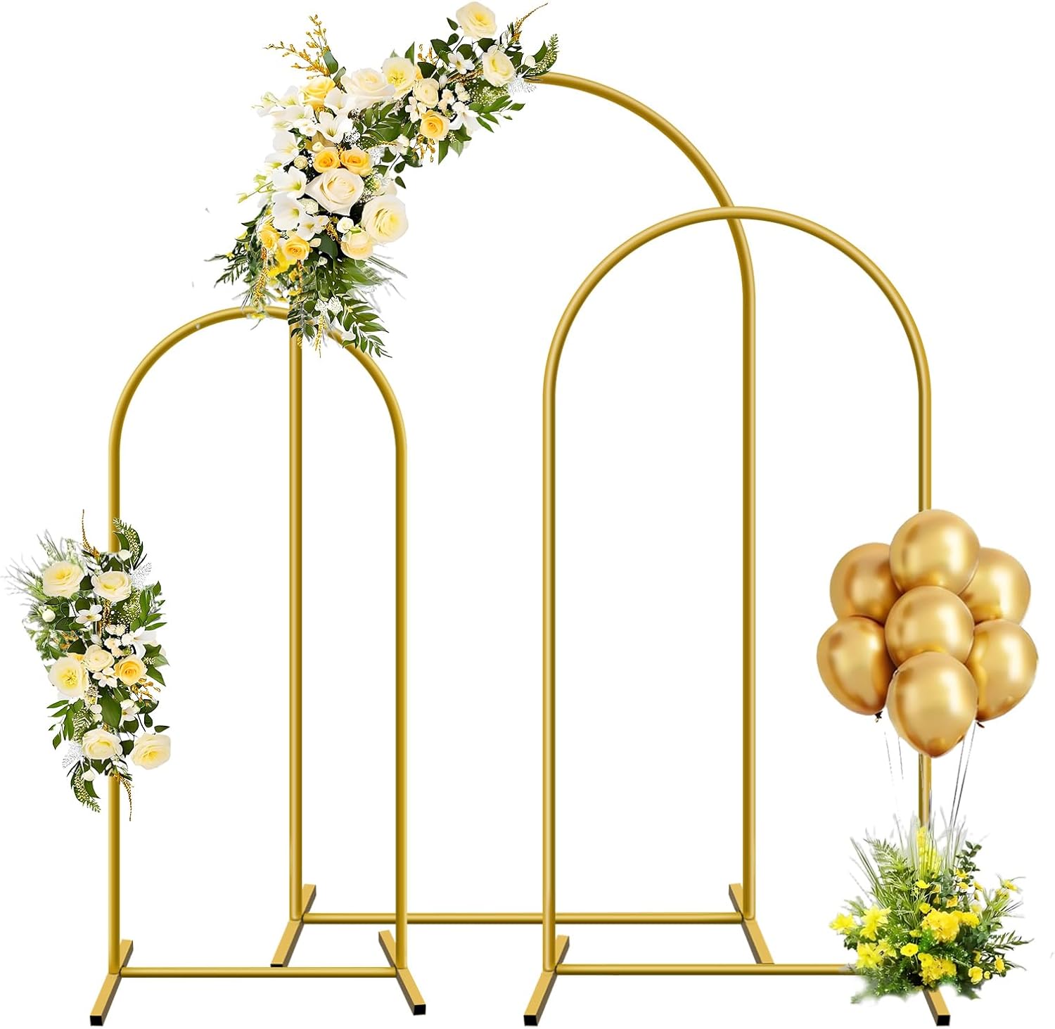 1pc Gold Metal Arch Backdrop S - огляд і ціна Wedding Balloon Arch