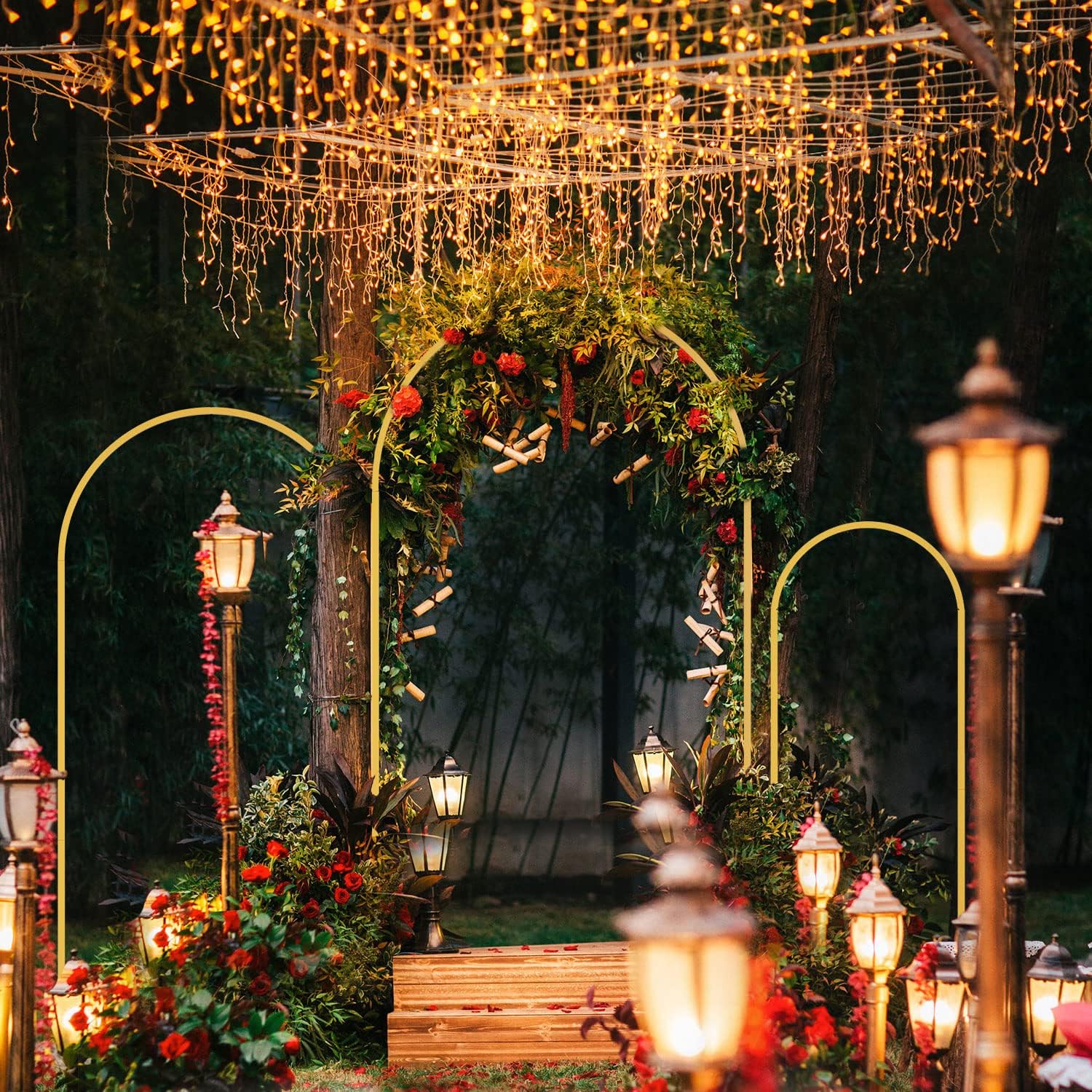 1pc Gold Metal Arch Backdrop S - огляд і ціна Wedding Balloon Arch