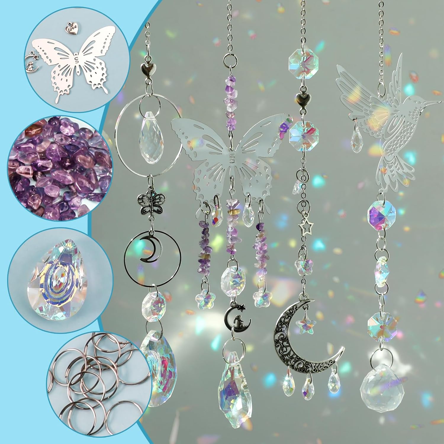 DIY 400pcs SunCatchers Making  - огляд і ціна Wedding Supply Kit