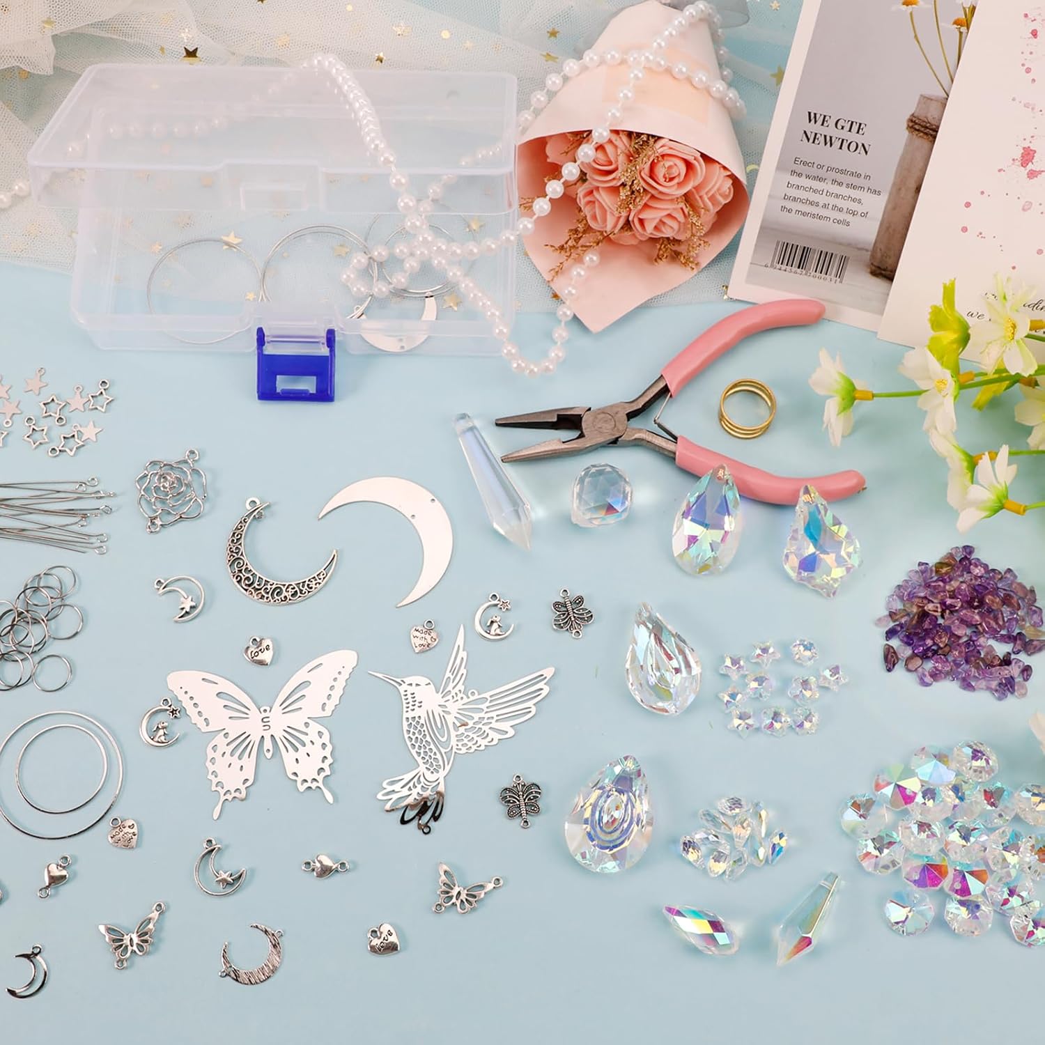 DIY 400pcs SunCatchers Making  - огляд і ціна Wedding Supply Kit