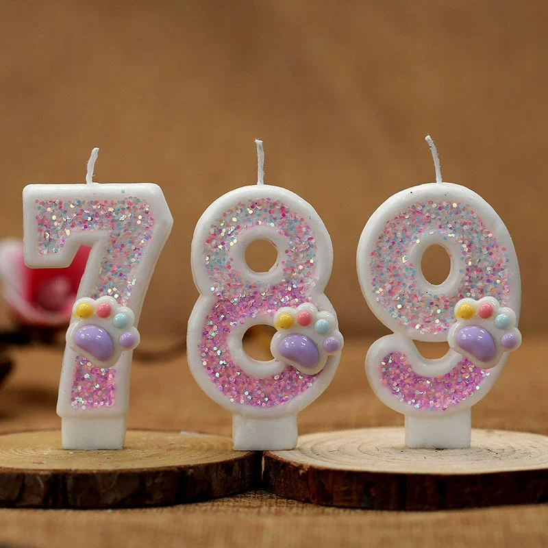 Creative Cute Cat Paw Cake Num - огляд і ціна Unity Candle Set