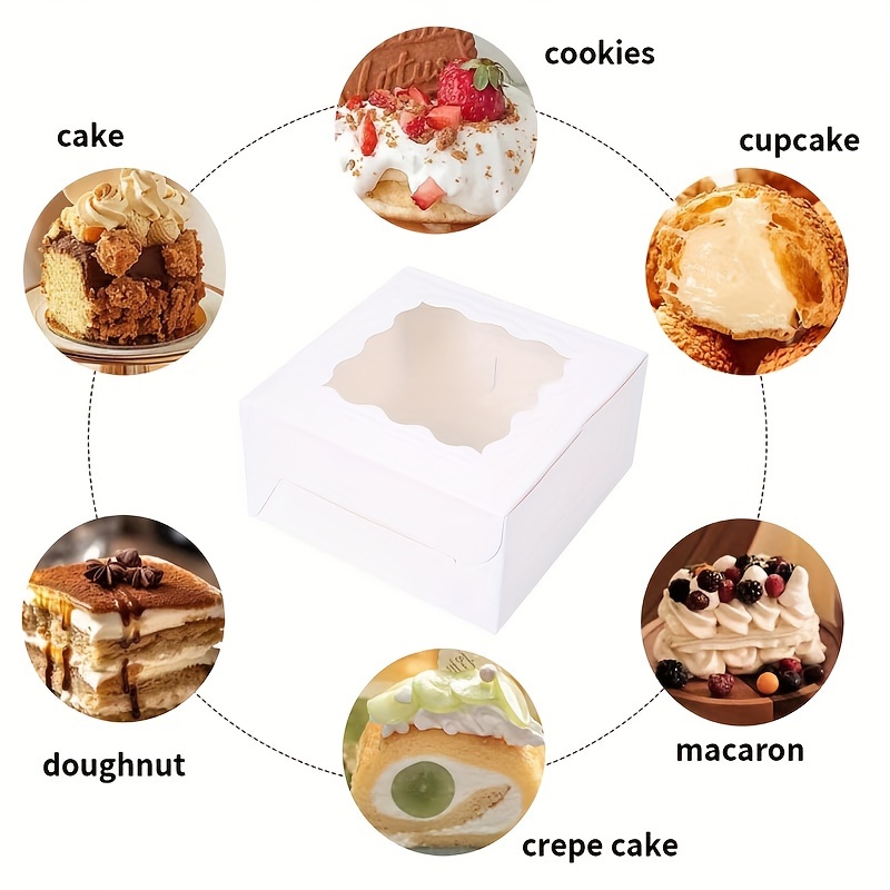 10Pcs Kraft Paper Cake Candy B - огляд і ціна Wedding Cake Supply