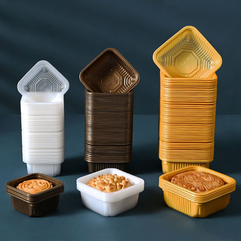 100pcs Mooncake Plastic Tray P - огляд і ціна Wedding Cake Supply