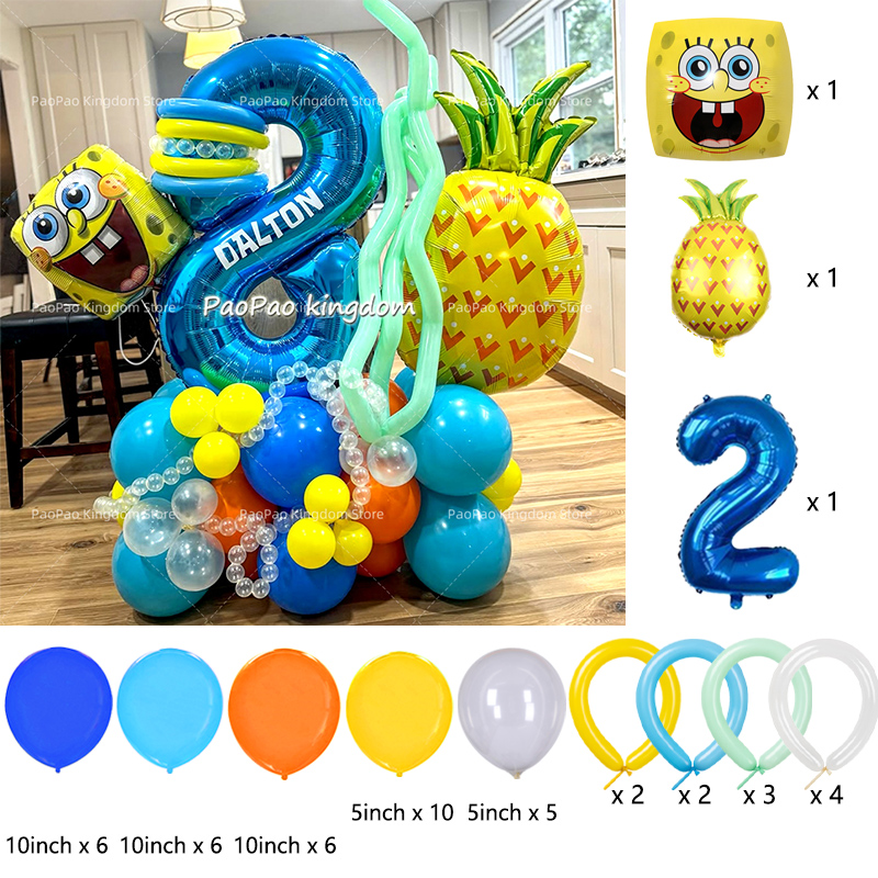 Cartoon SpongeBob Party Balloo - огляд і ціна Wedding Supply Kit