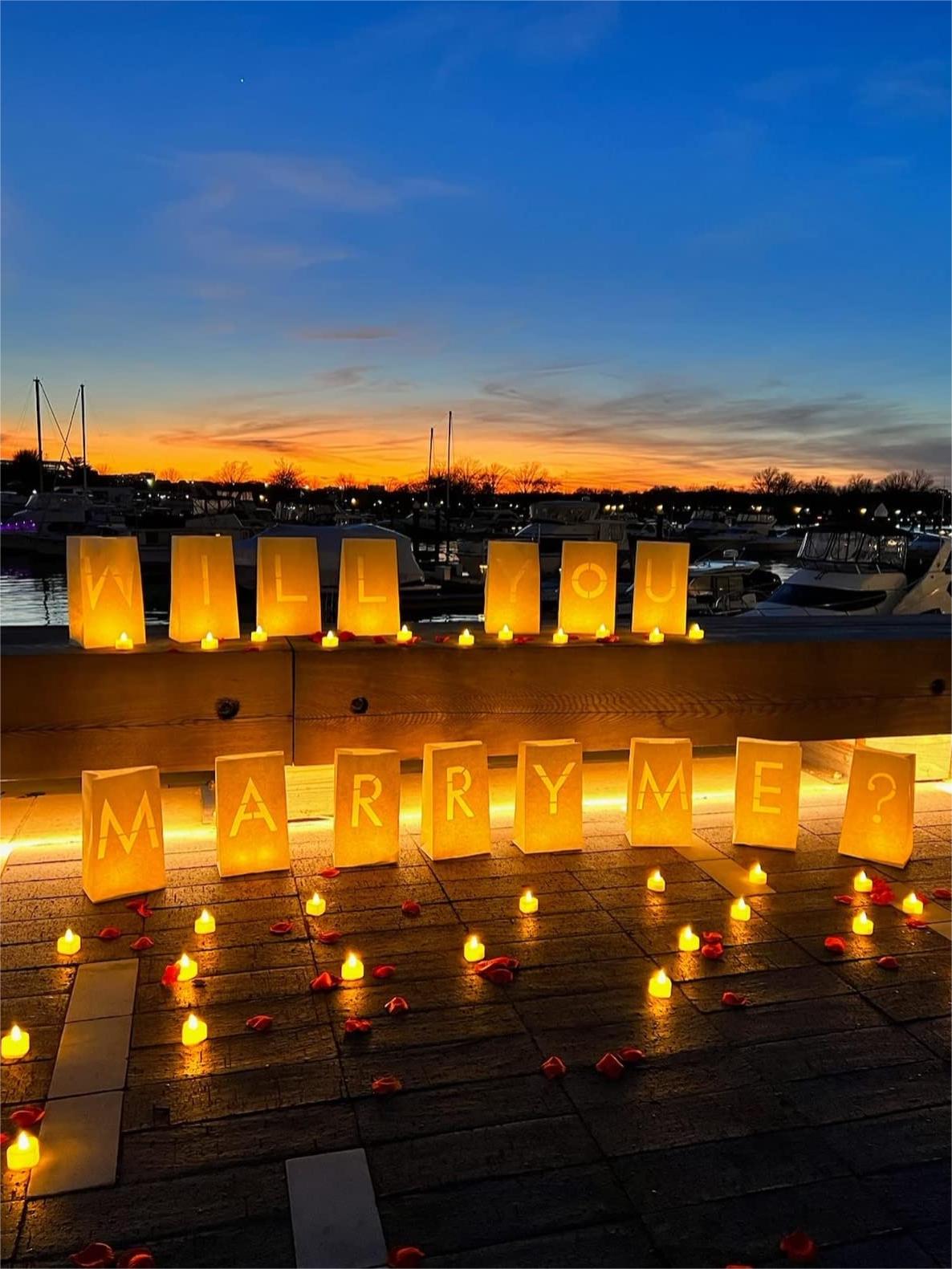 Will You Marry Me Proposal Dec - огляд і ціна Unity Candle Set