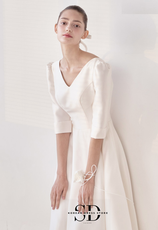 Sondr V-Neck Satin Half Sleeve - огляд і ціна Wedding Qq