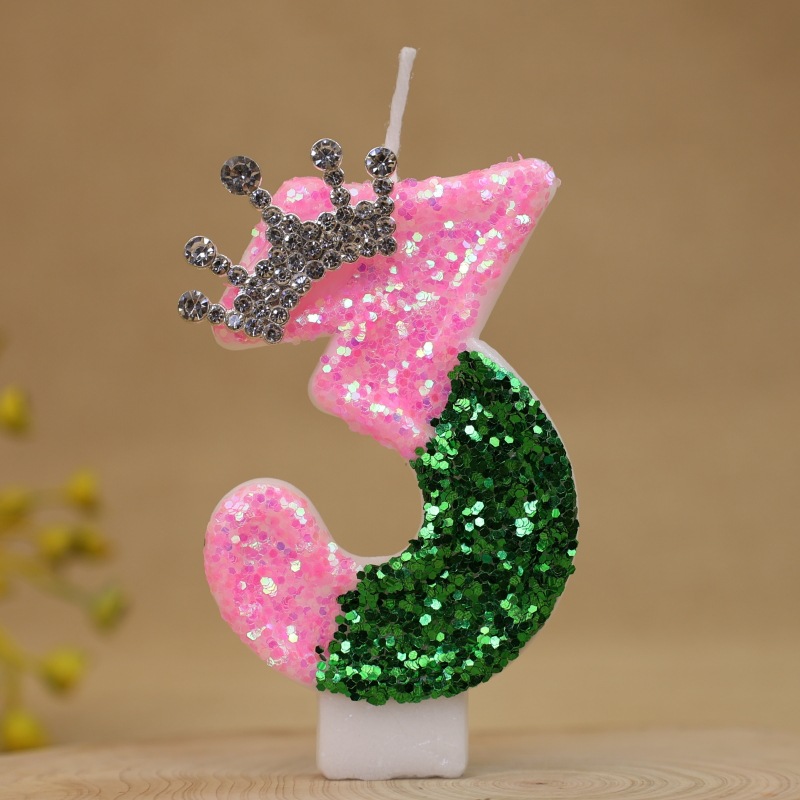 Sparkling Light Green Princess - огляд і ціна Unity Candle Set