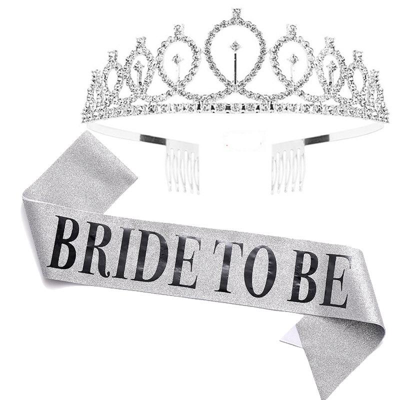 1set Rose Gold Bride to Be Sat - огляд і ціна Bride Tribe Sash