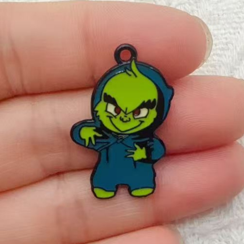 10pcs alloy drip oil cartoon C - огляд і ціна Wedding Yes