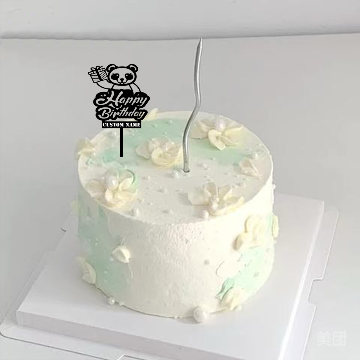 1PC Cute Happy birthday wishes - огляд і ціна Wedding Cake Supply