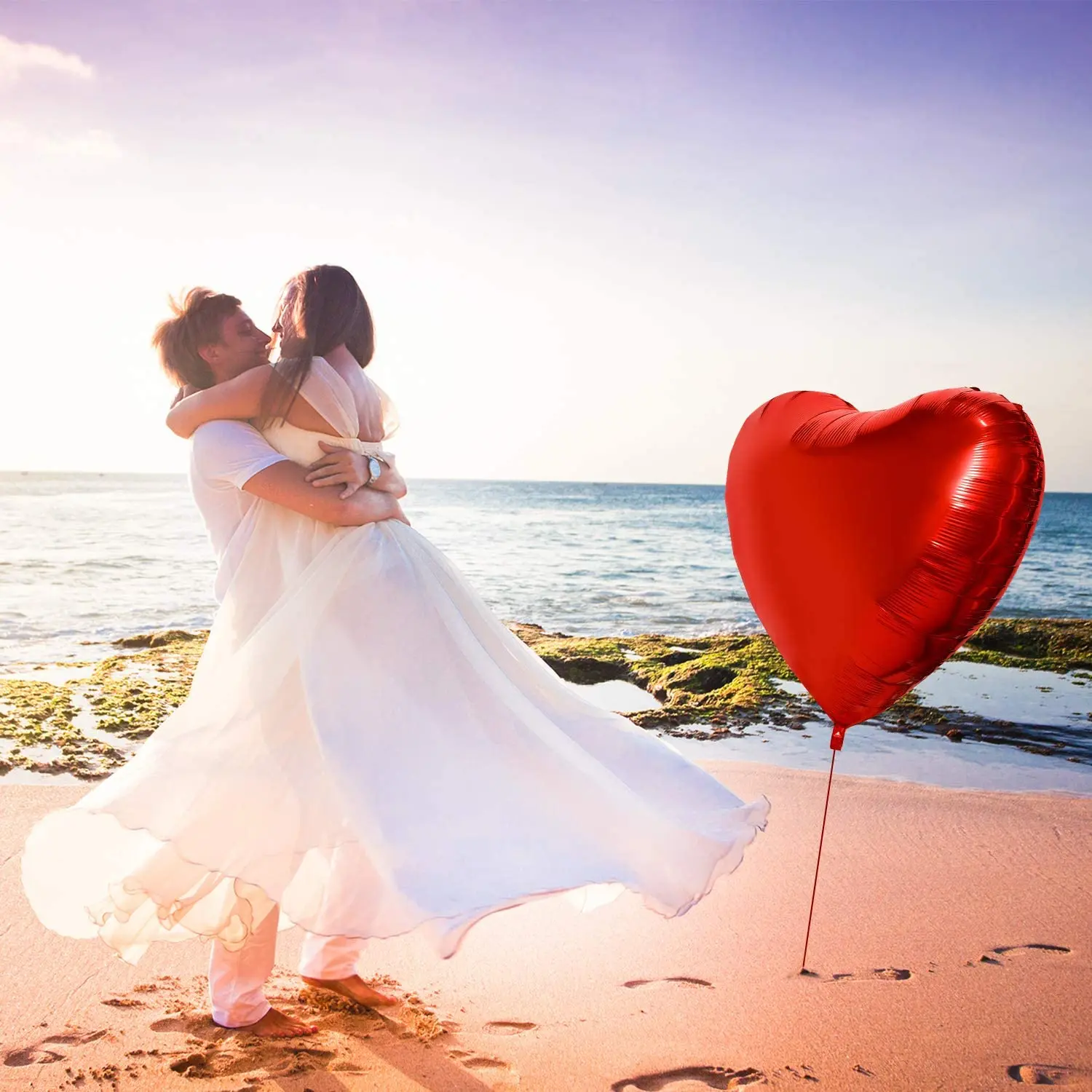 1/2pcs 36 inches Heart balloon - огляд і ціна Wedding Qq