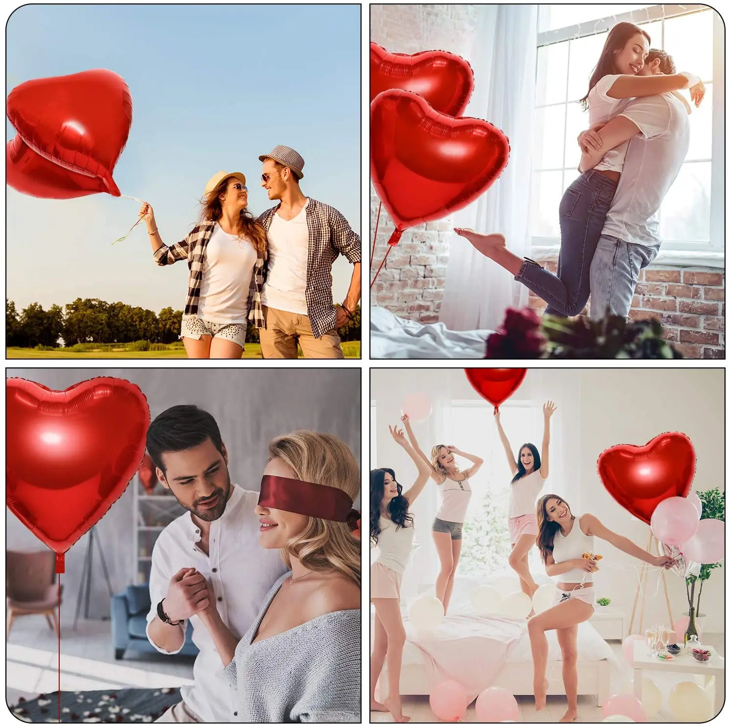 1/2pcs 36 inches Heart balloon - огляд і ціна Wedding Qq