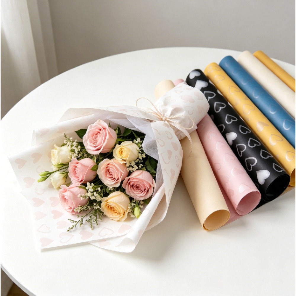 Silver Heart Hansu Floral Wrap - огляд і ціна Good Floral & Wedding Decor Supply