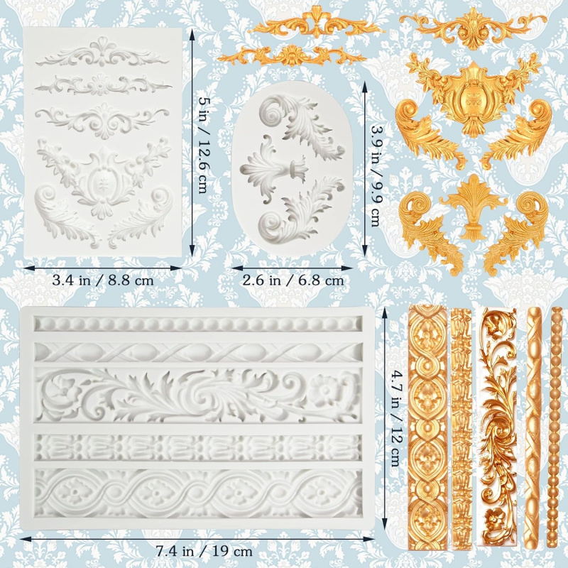 3 Bag Baroque-style silicone m - огляд і ціна Wedding Vendor